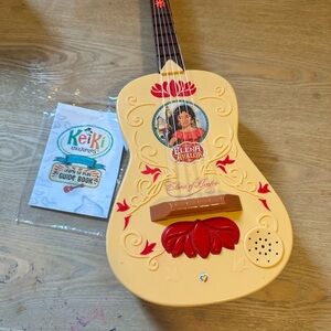 Disney Elena of Avalor Toy Guitar - Cream and Red